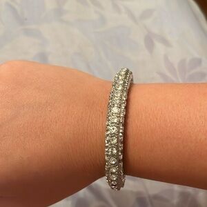 Silver bangle